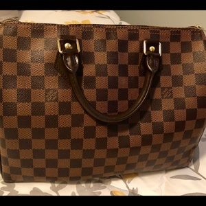 LOUIS VUITTON Speedy Handbag Damier 30